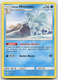 Alolan Ninetales Rare SM - Burning Shadows 28/147 LP