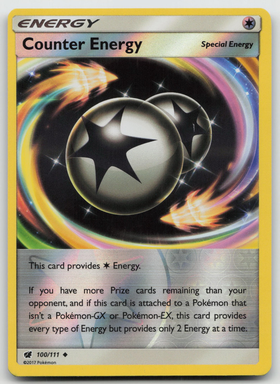 Counter Energy Reverse Holo Uncommon SM - Crimson Invasion 100/111 NM