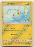 Chinchou Reverse Holo Common SM - Cosmic Eclipse 71/236 NM