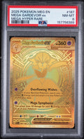 Mega Gardevoir Ex Mega Hyper Rare Pokemon Meg En-Mega Evolution 187/132 PSA 8