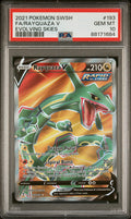 Rayquaza V Pokemon Sword & Shield Evolving Skies 193/203 PSA 10