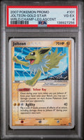 Jolteon-Gold Star World Championships Pokemon Promo 101/108 PSA 4