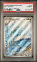 Dragonair Illustration Rare Pokemon Mew En-151 181/165 PSA 10