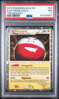 Electrode Holo Pokemon Heartgold & Soulsilver Triumphant 93/102 PSA 7