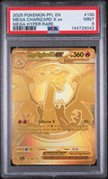 Mega Charizard X Ex Mega Hyper Rare Pokemon Phantasmal Flames 130/094 PSA 9