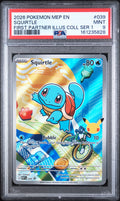 Squirtle  First Partner Illustration Pokemon Black Star Promo MEP039 PSA 9