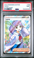 Lacey Ultra Rare Pokemon Scr En-Stellar Crown 166/142 PSA 9